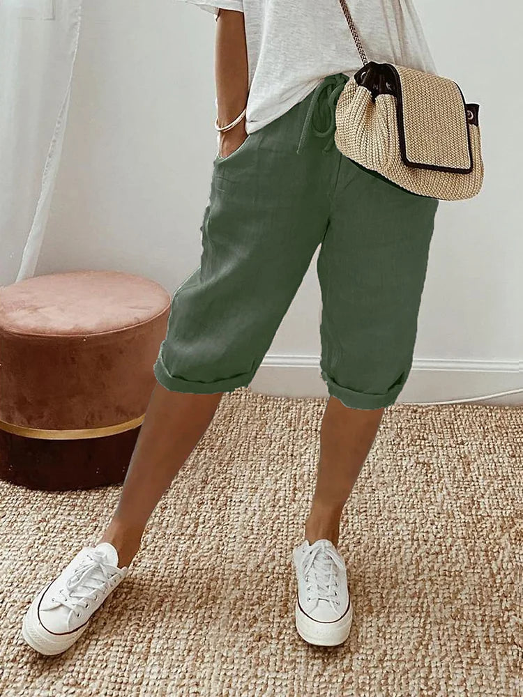 Ximena | Knee Length Shorts